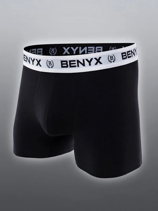 Cueca Boxer Masculina Benyx Preta Confortável